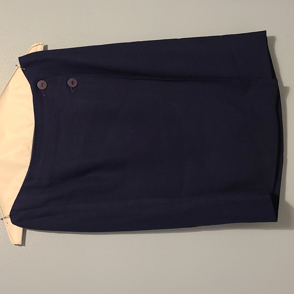 Navy skirt